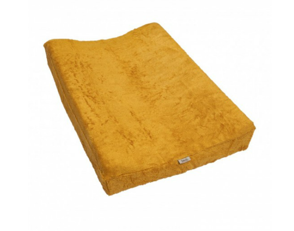 Housse de coussin à langer ocre - Timboo