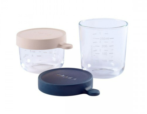 Coffret 2 pots verre 150ML/250ML - Beaba